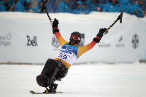 Josh Dueck has won more medals since his paralyzing ski injury than ever before. photo: Hannah Johnson